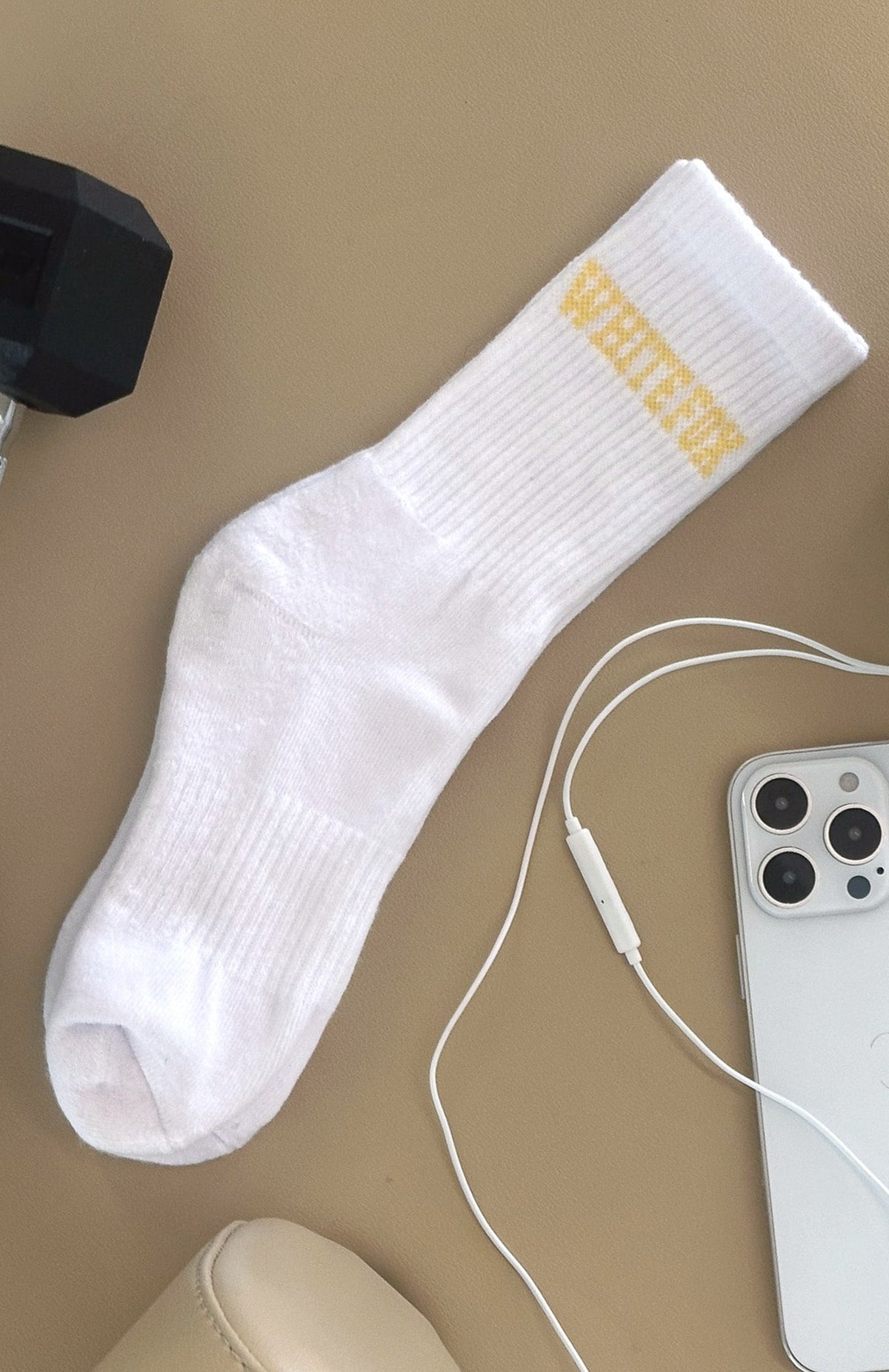 White Fox No Convincing Socks 2 Pack White/Honey/Ballet Pink