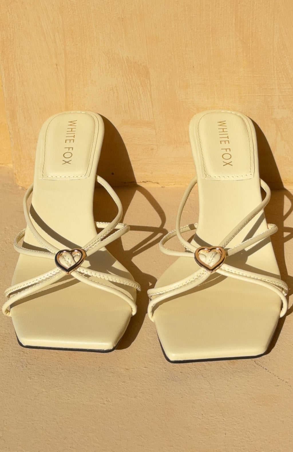 White Fox Leander Mules Butter