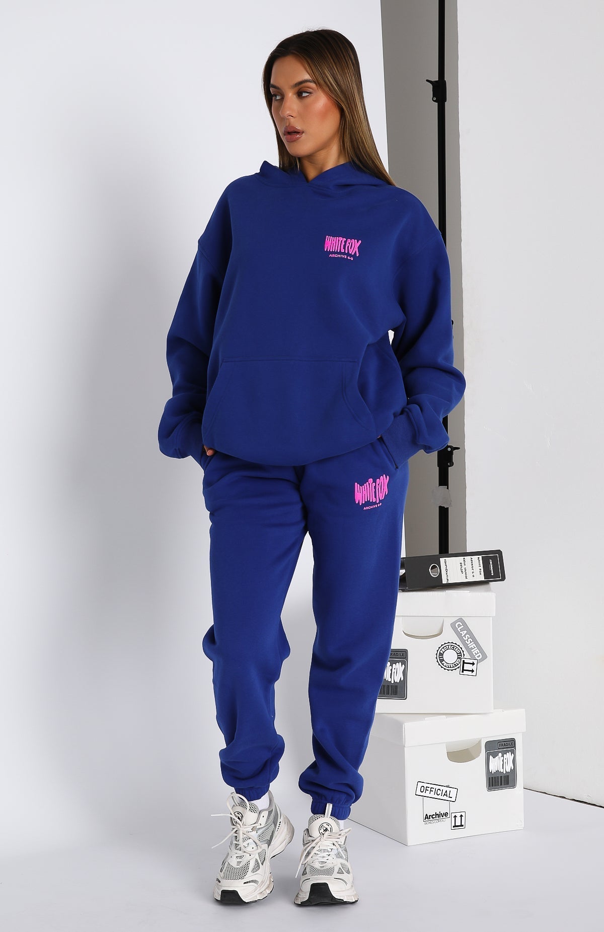 White Fox Archive 6.0 Oversized Hoodie Malibu