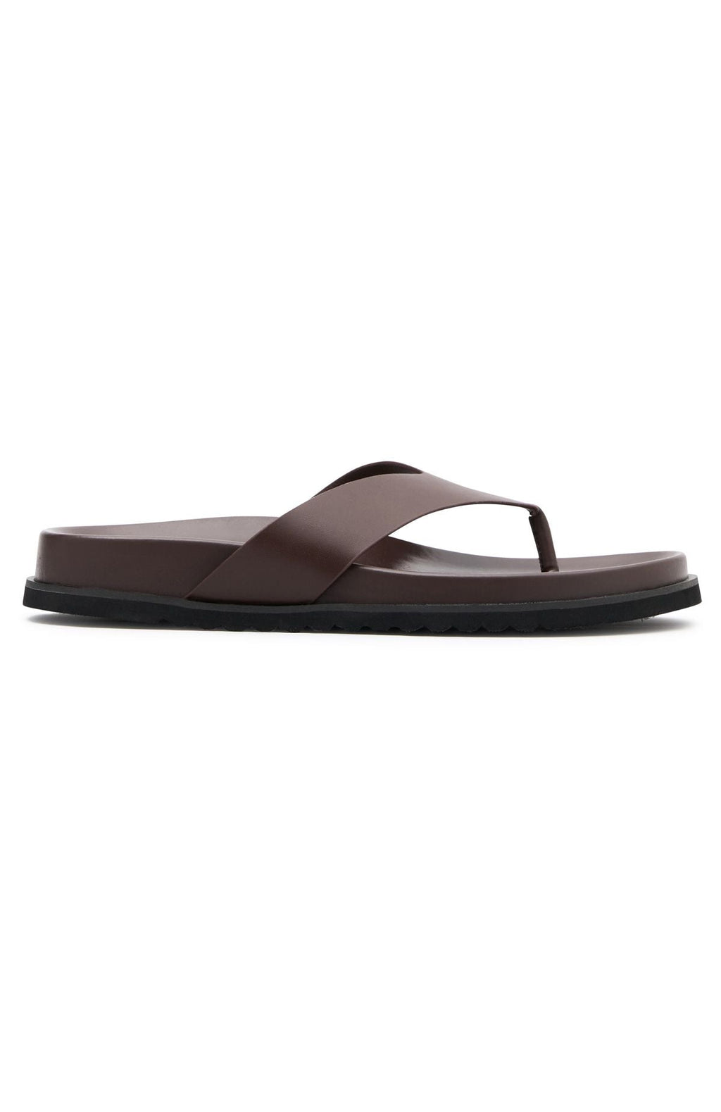 White Fox Leonato Thong Sandals Chocolate