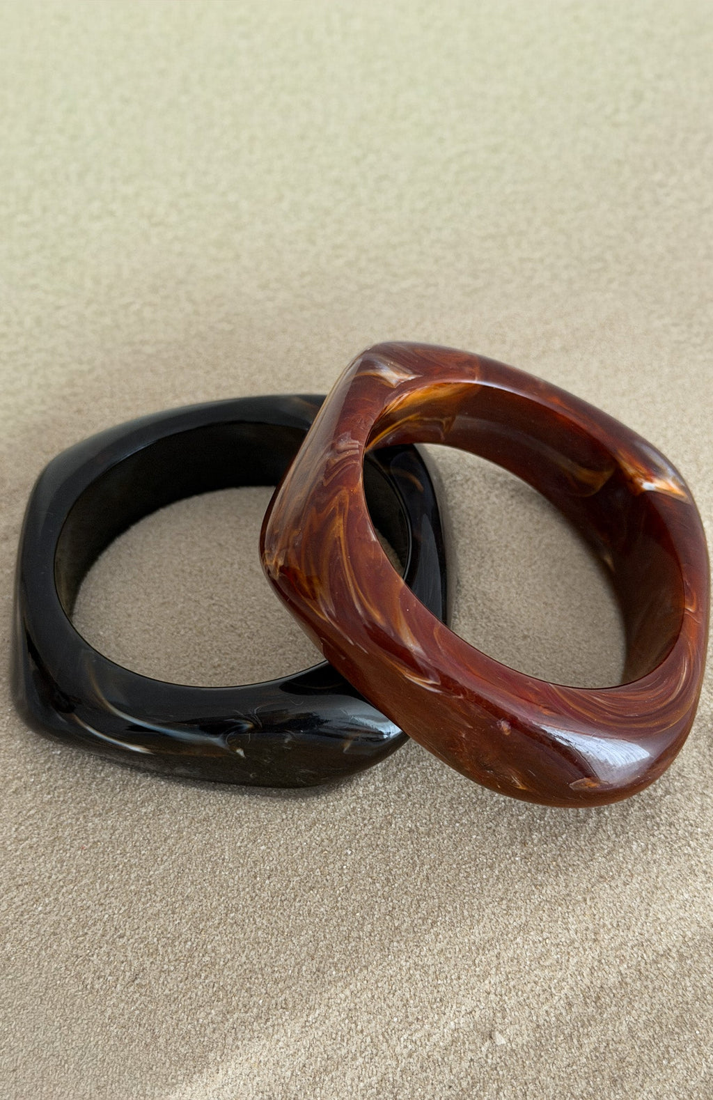 White Fox Paul Bracelet Set Choc/Caramel
