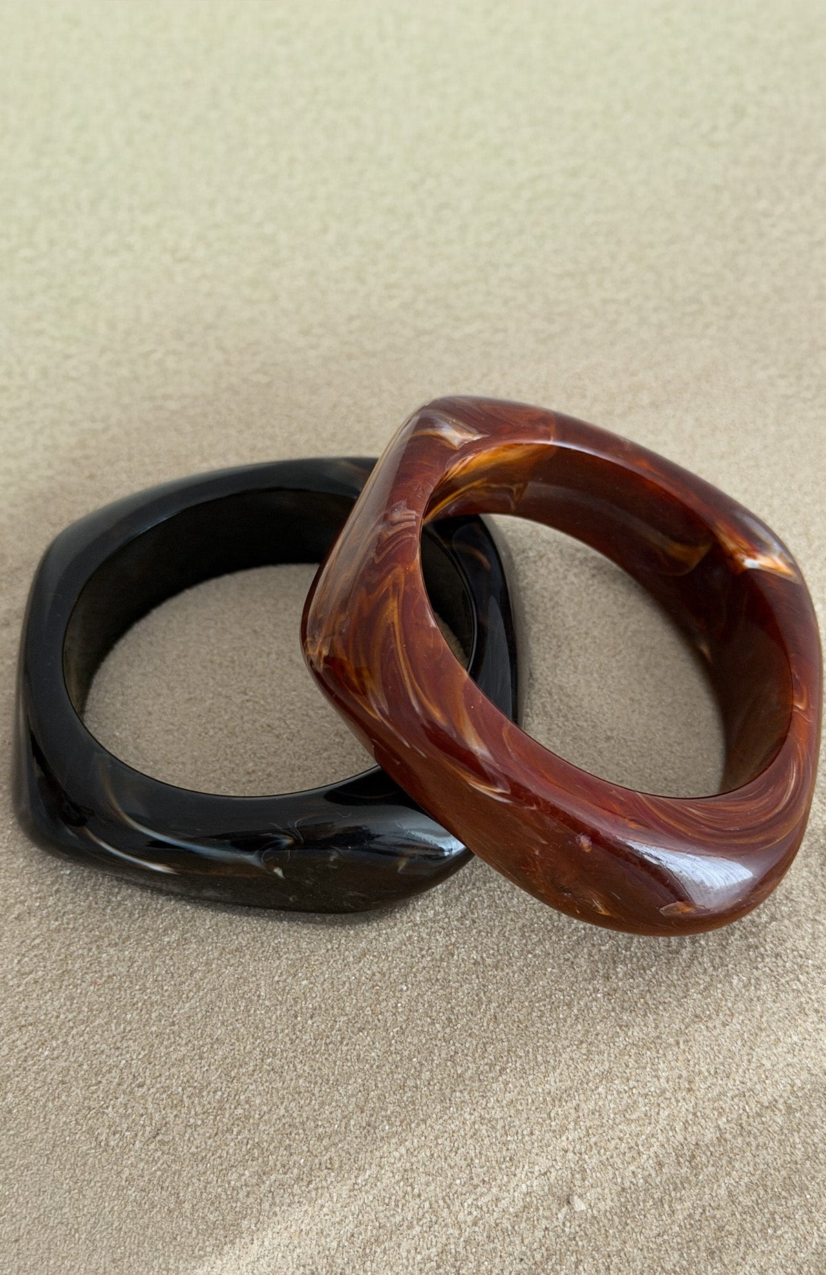 White Fox Paul Bracelet Set Choc/Caramel