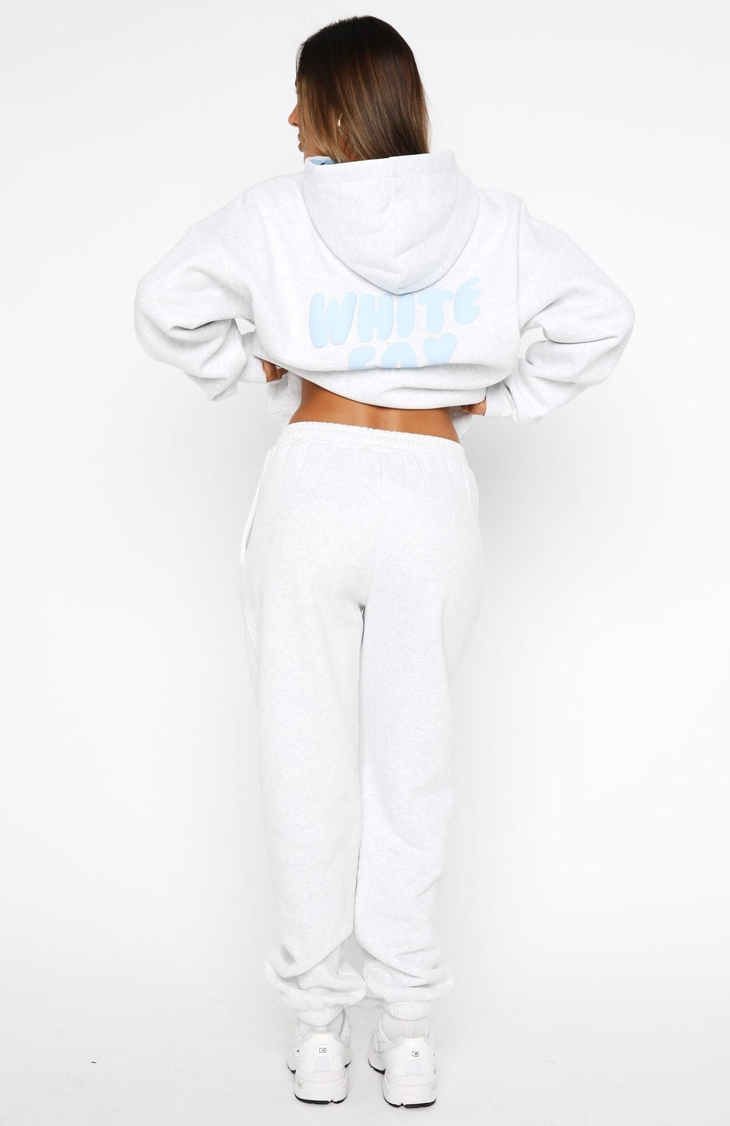 White Fox Daydreamers Nadia Sweatpants Grey Marle