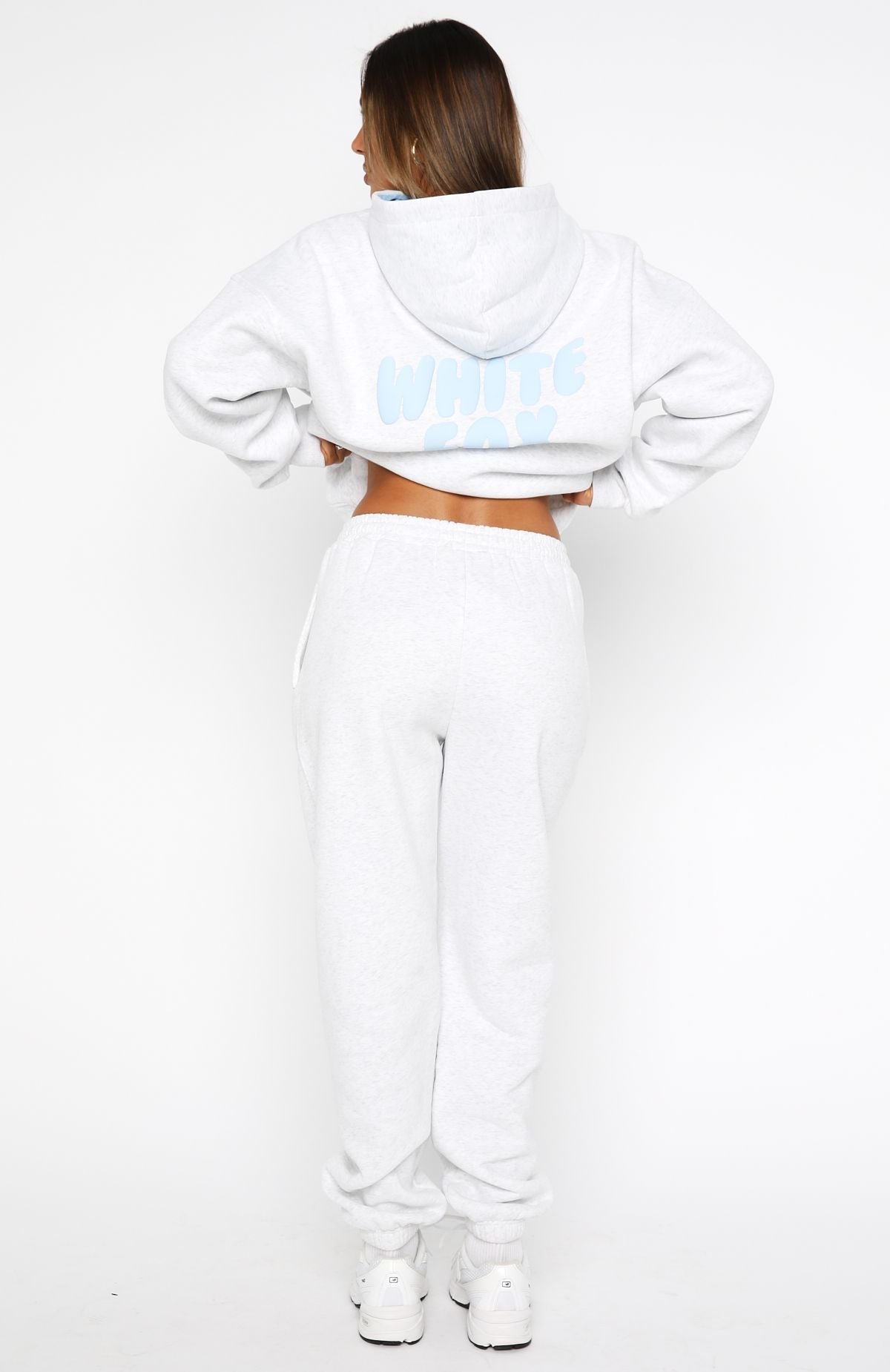 White Fox Daydreamers Nadia Sweatpants Grey Marle