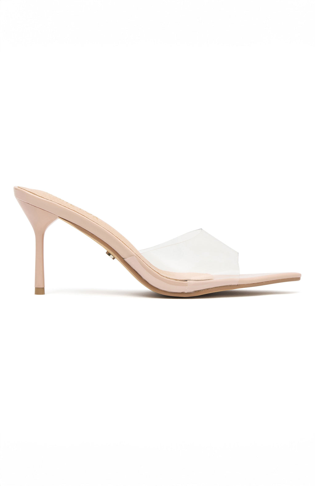 White Fox Out & About Heels Nude Patent