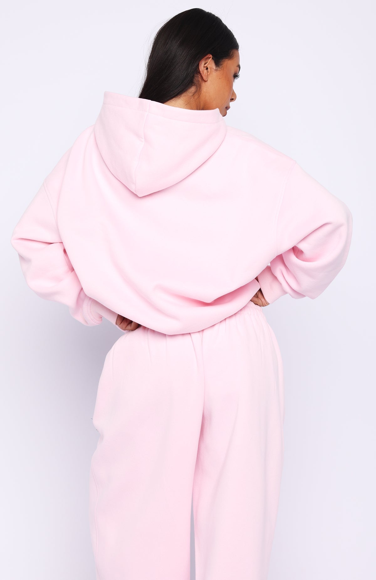 White Fox Know What You Want Oversized Hoodie Posy