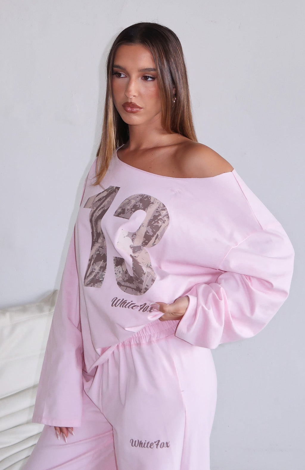 White Fox All A Dream Track Pants Pink