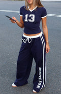 White Fox Trying Too Hard Track Pants Dark Navy