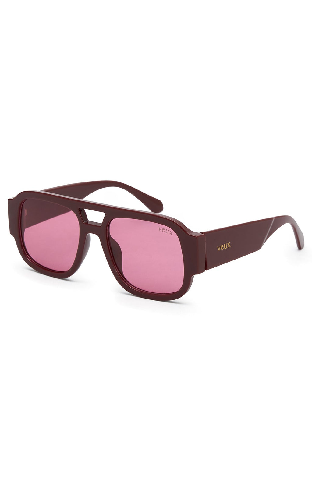 White Fox Tirza Sunglasses Burgundy