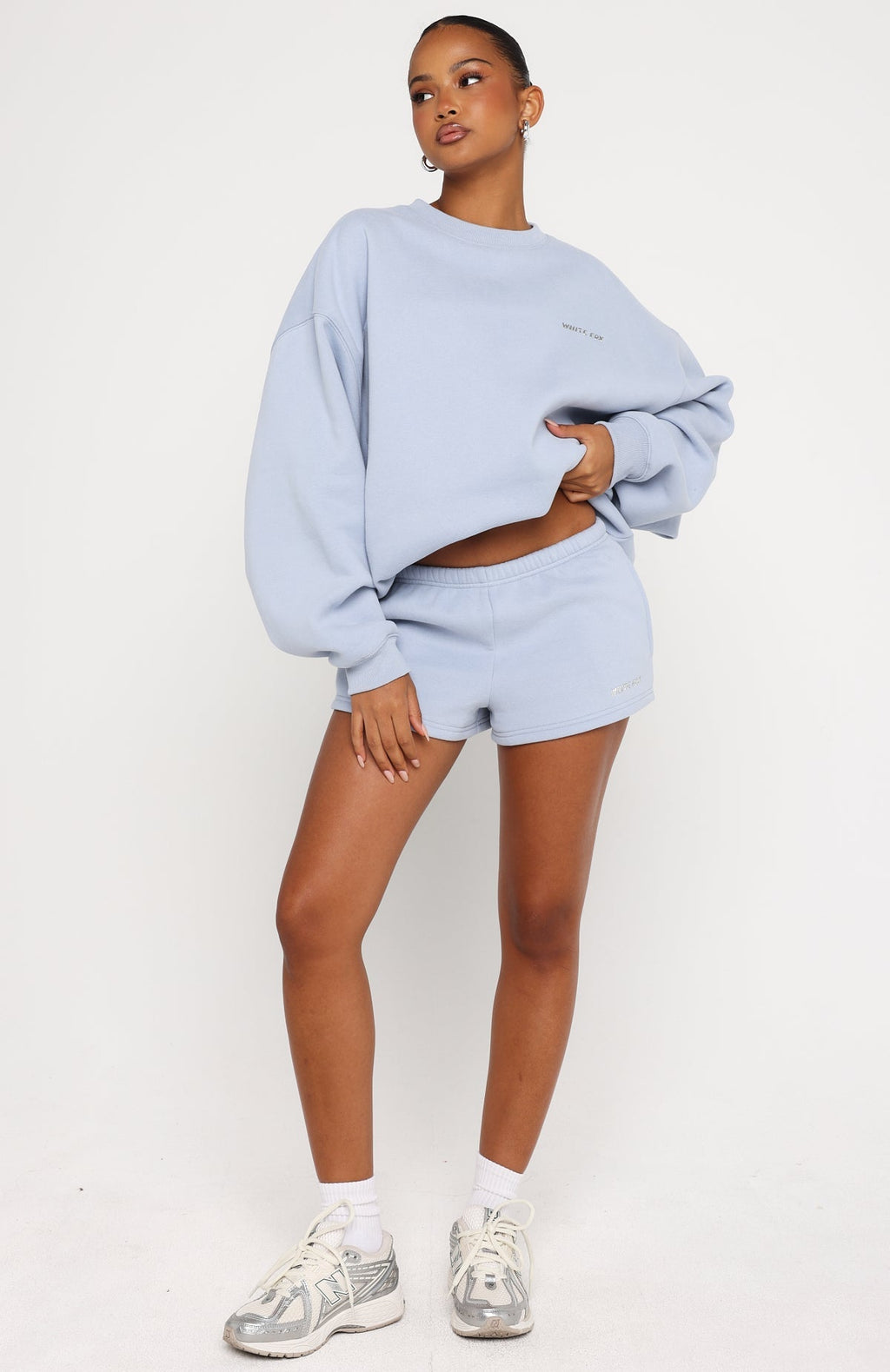 White Fox Test Drive Lounge Shorts Blue