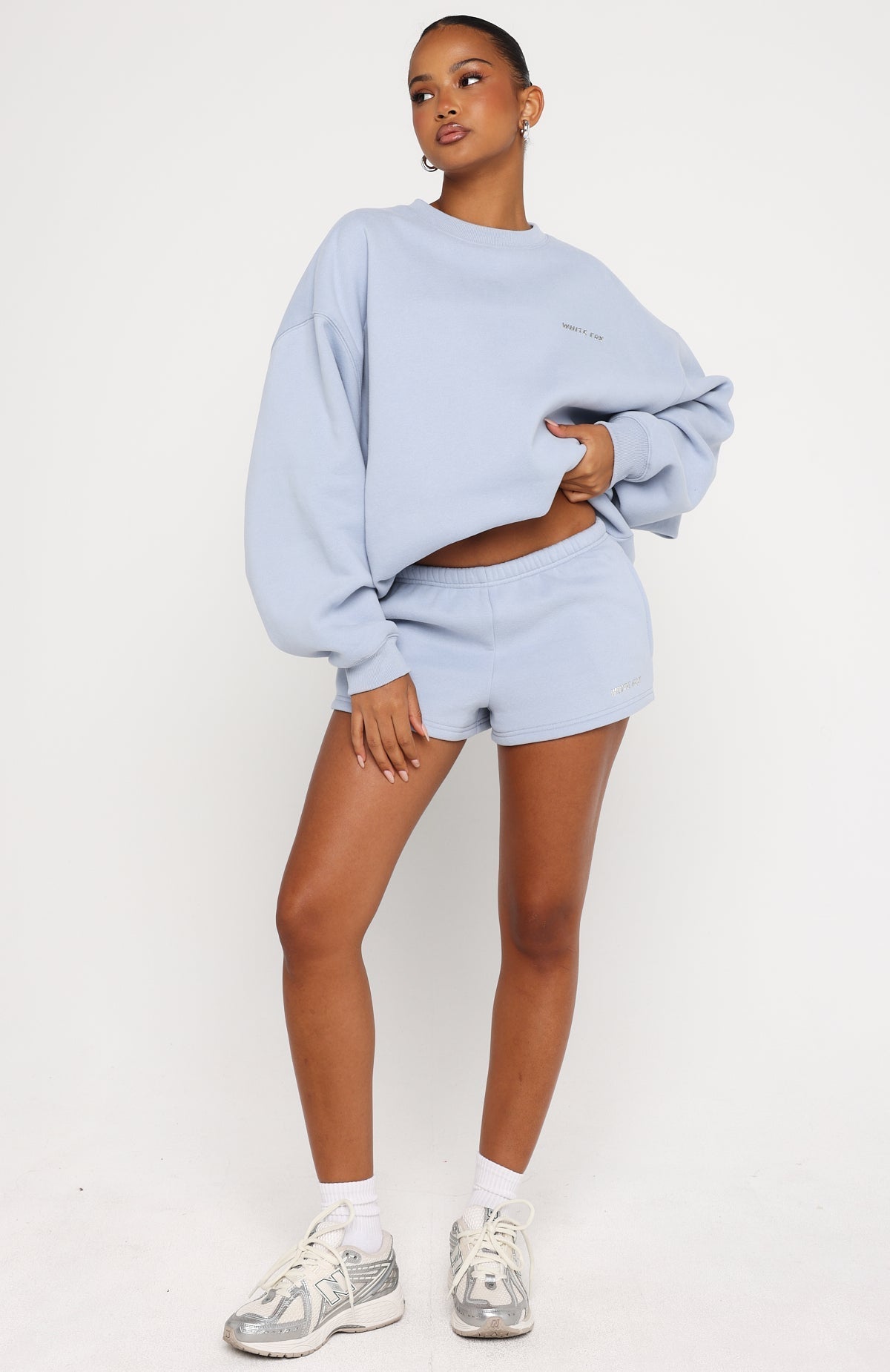 White Fox Test Drive Lounge Shorts Blue