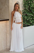 White Fox Pure Magic Maxi Skirt White