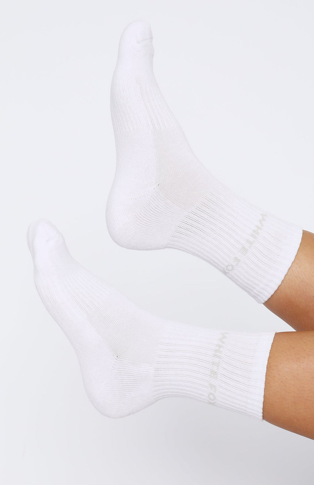 White Fox All For It Socks White/Moon