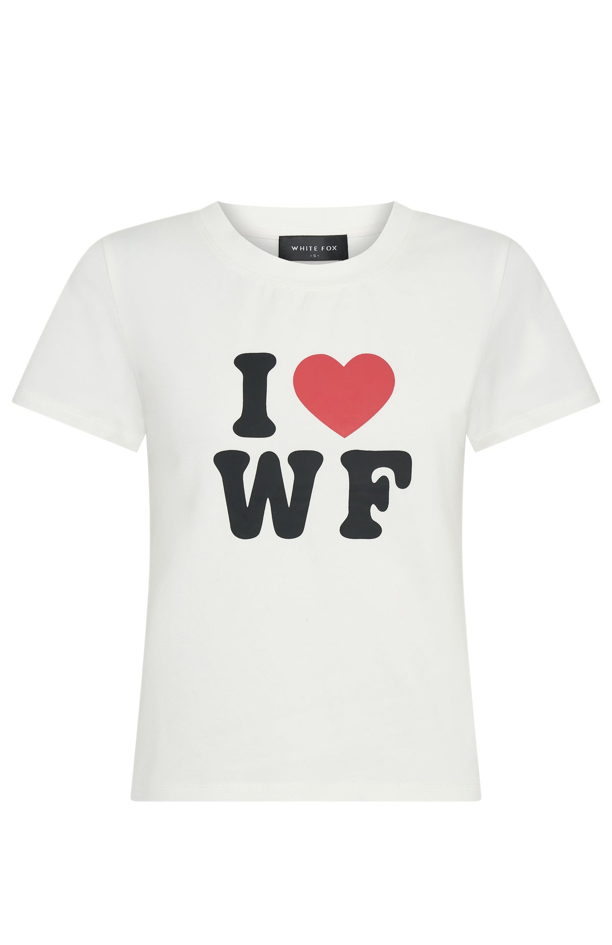 White Fox 11th Street City Of Dreams Relaxed Baby Tee Frosting