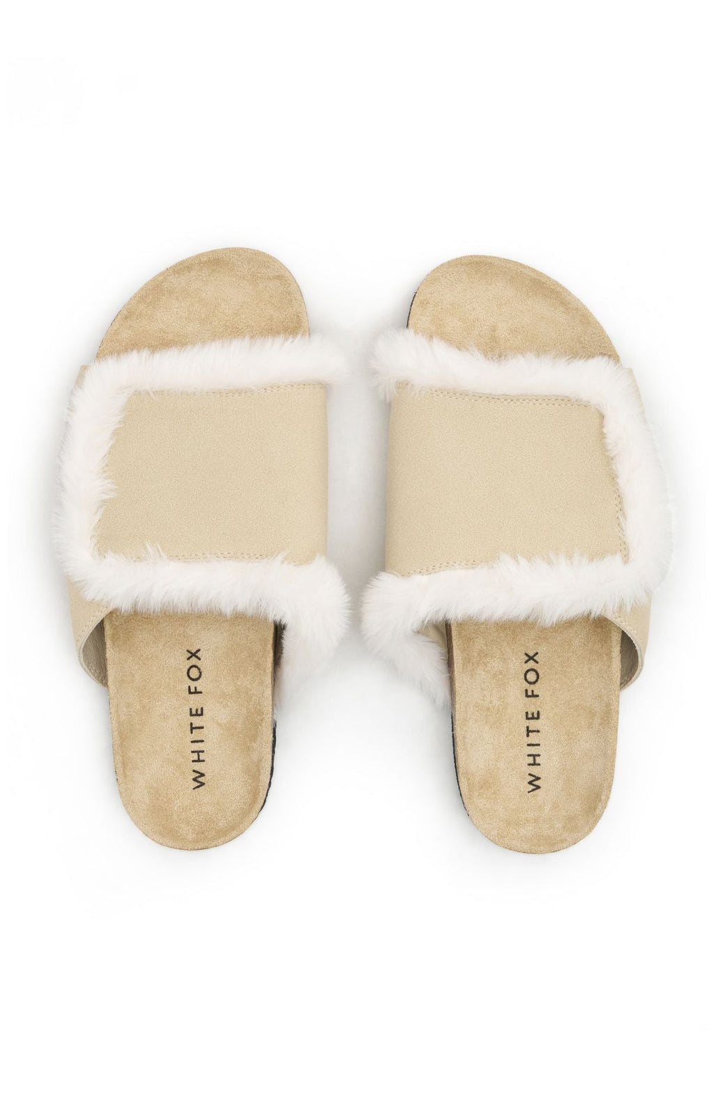 White Fox Elani Sandals Stone