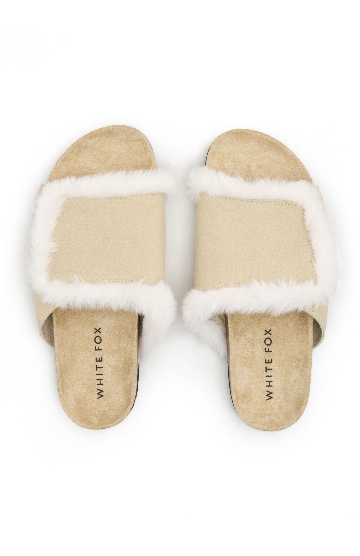 White Fox Elani Sandals Stone