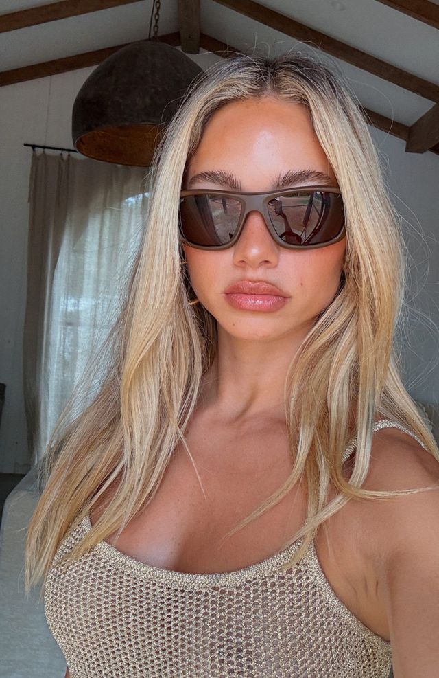 White Fox Mon Sunglasses Chocolate