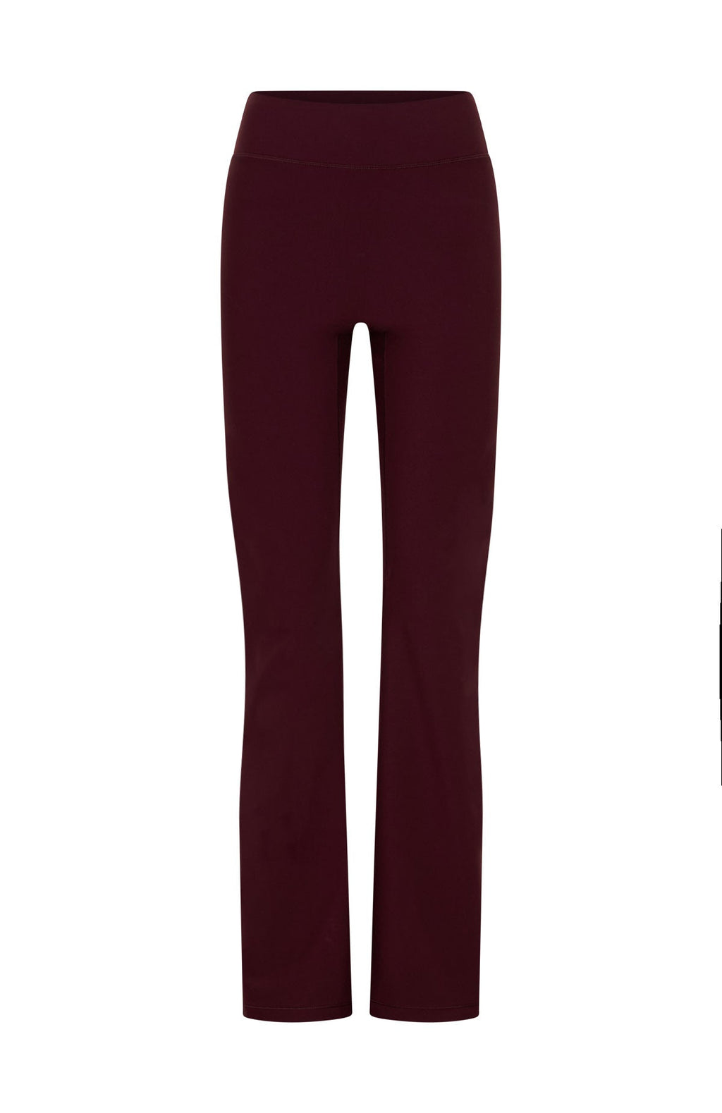 White Fox Movement Flare Leggings Merlot