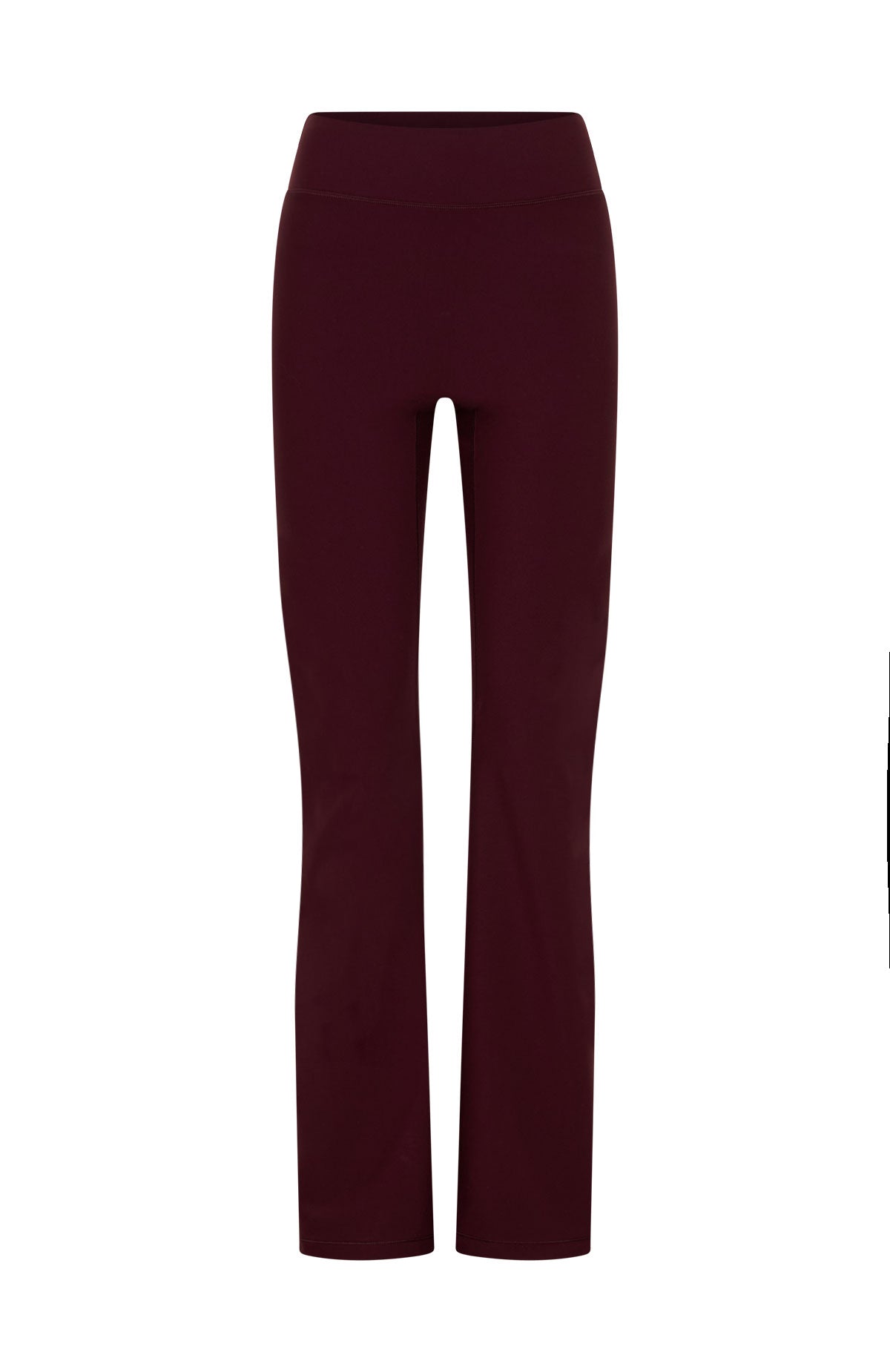 White Fox Movement Flare Leggings Merlot