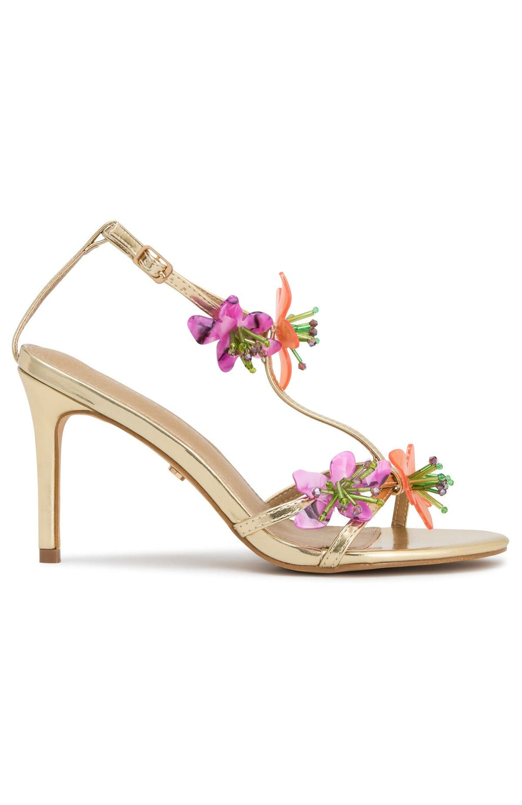 White Fox Aubriella Heels Gold