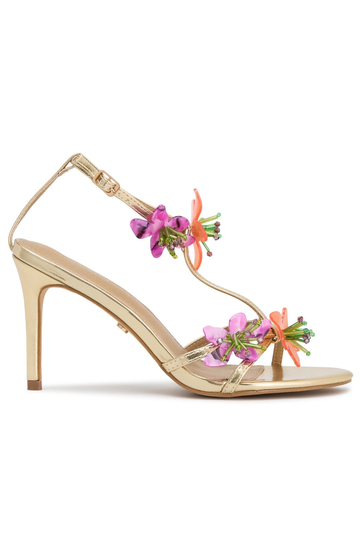 White Fox Aubriella Heels Gold