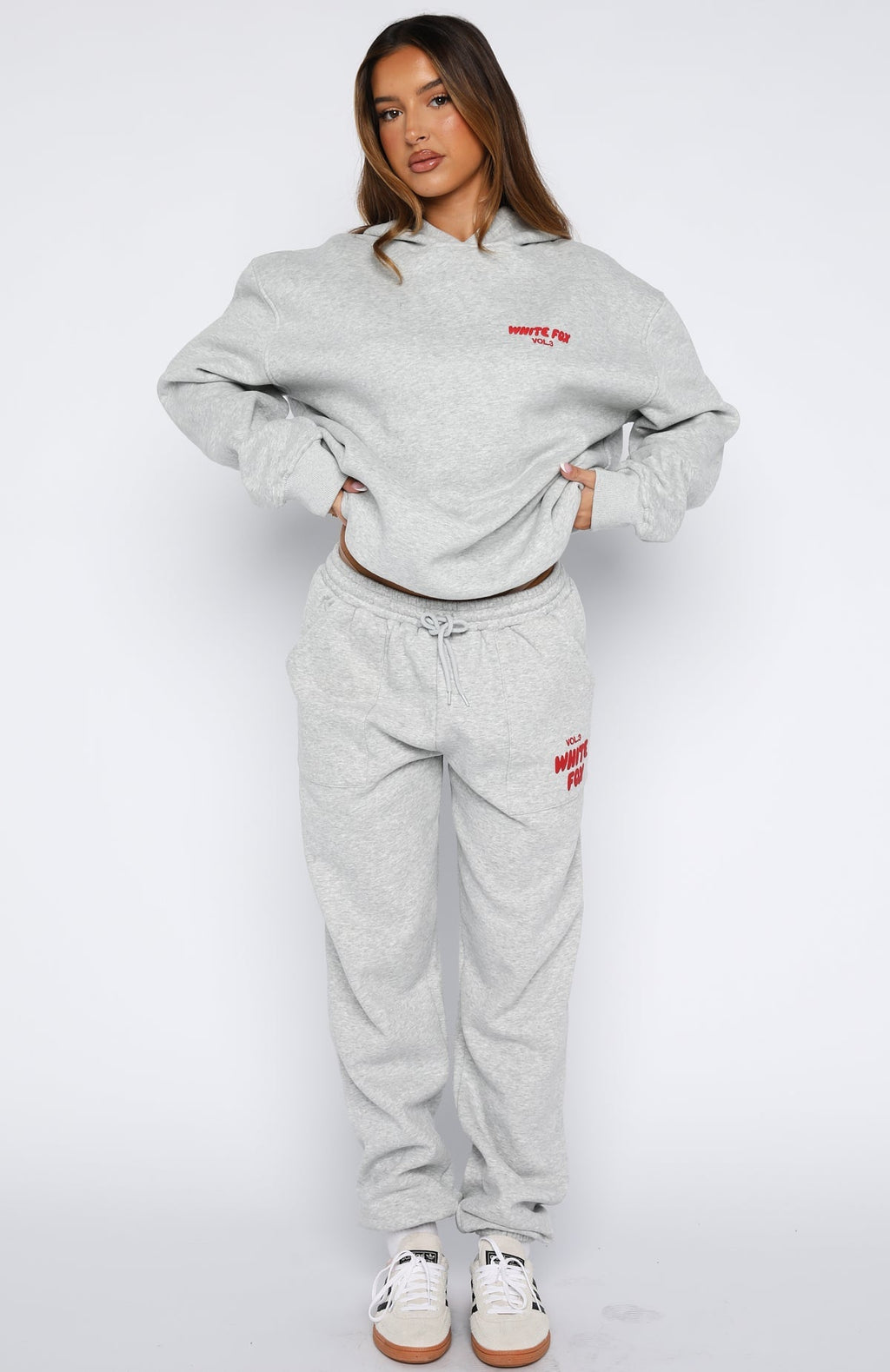 White Fox Offstage Sweatpants Alloy Grey