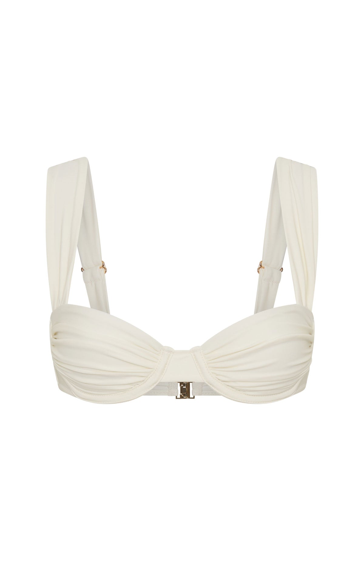 White Fox Elouera Bikini Top Coconut