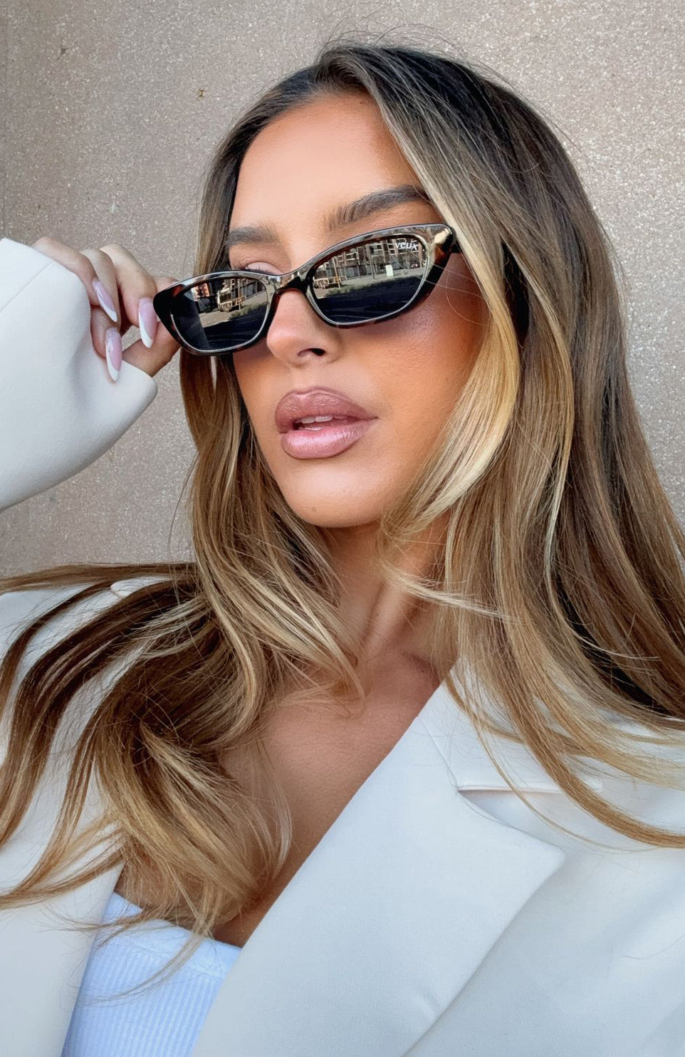 White Fox Ethan Sunglasses Tortoise
