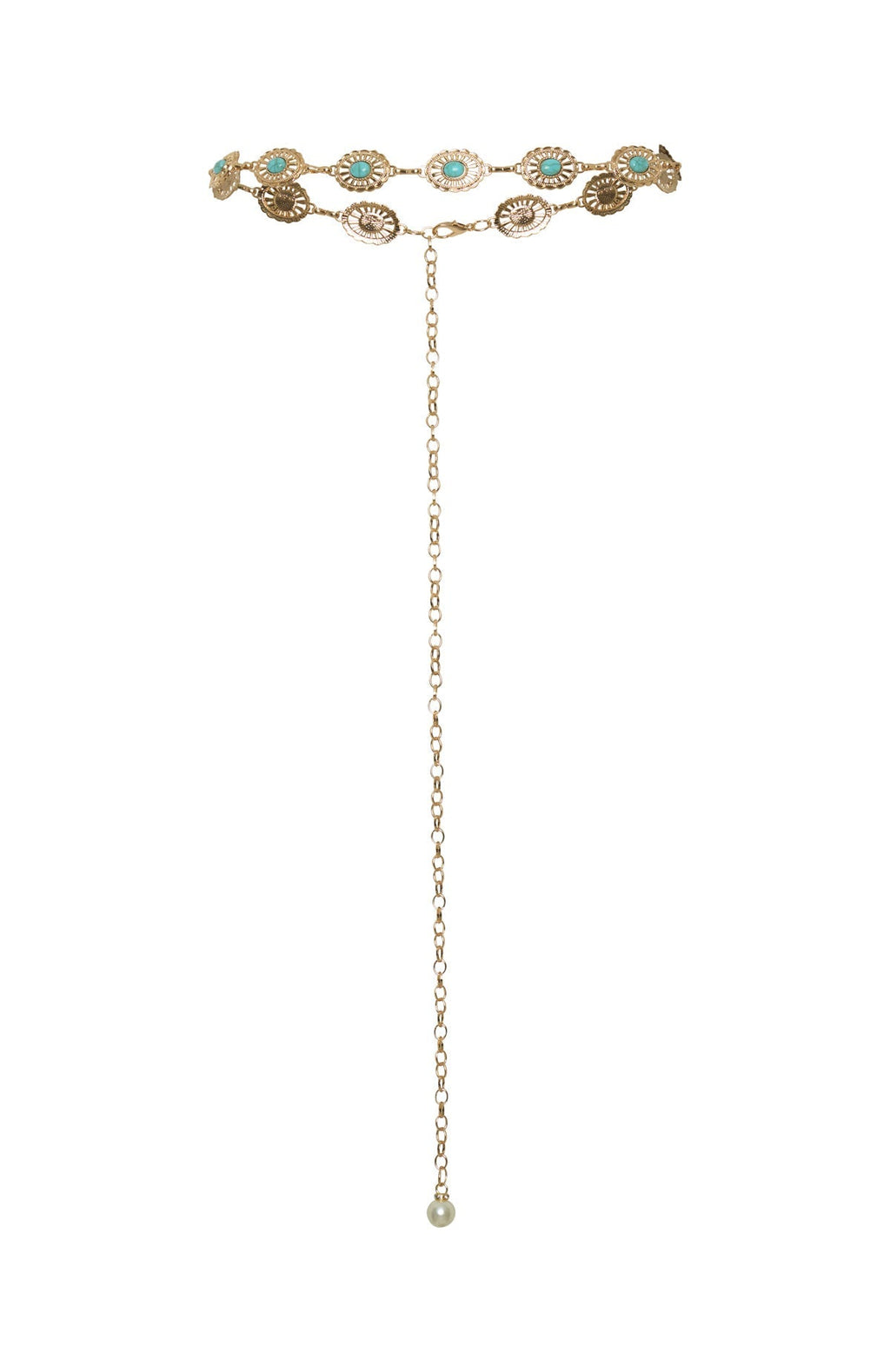 White Fox Thando Body Chain Gold