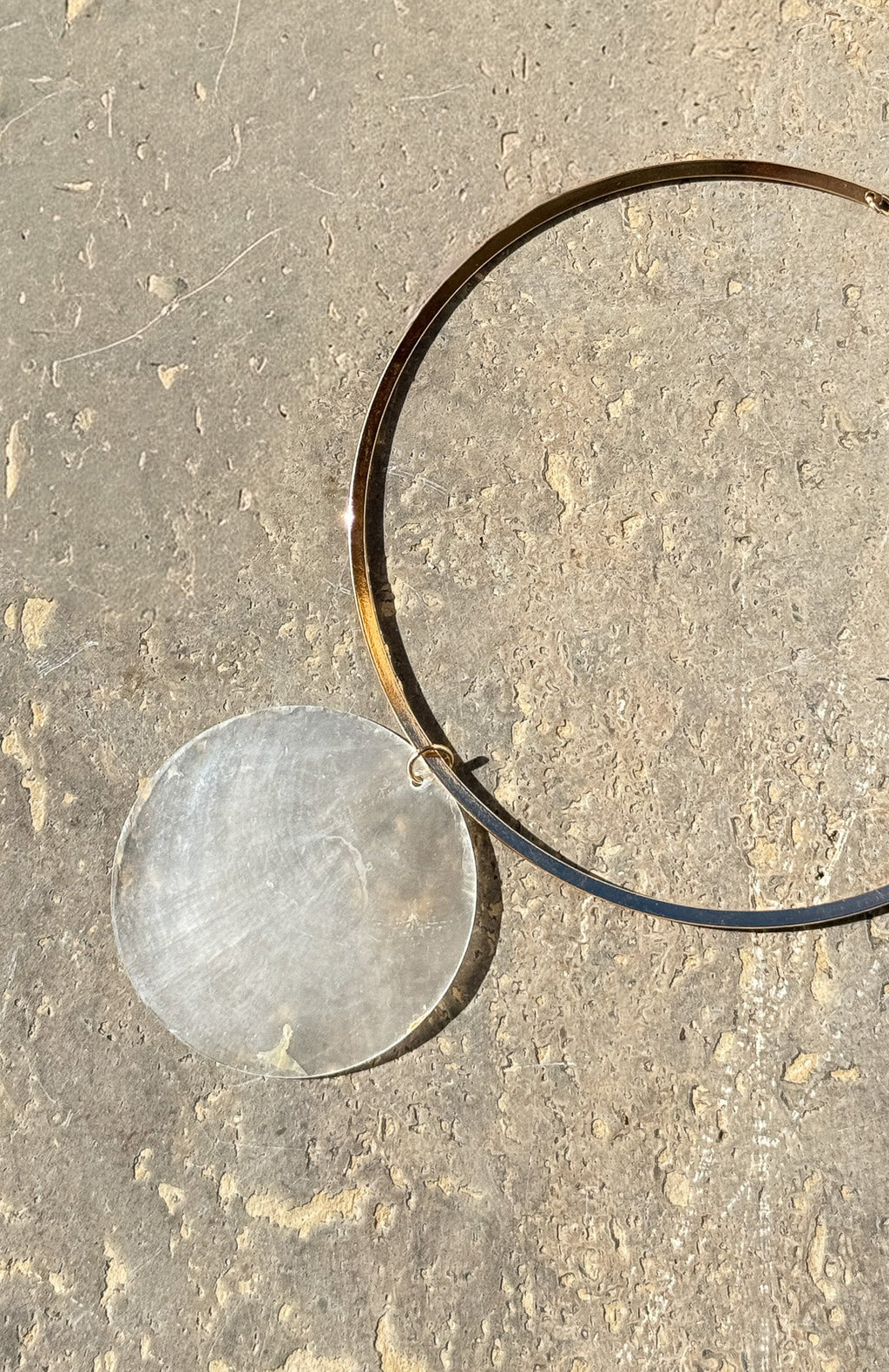 White Fox Makaio Necklace Gold
