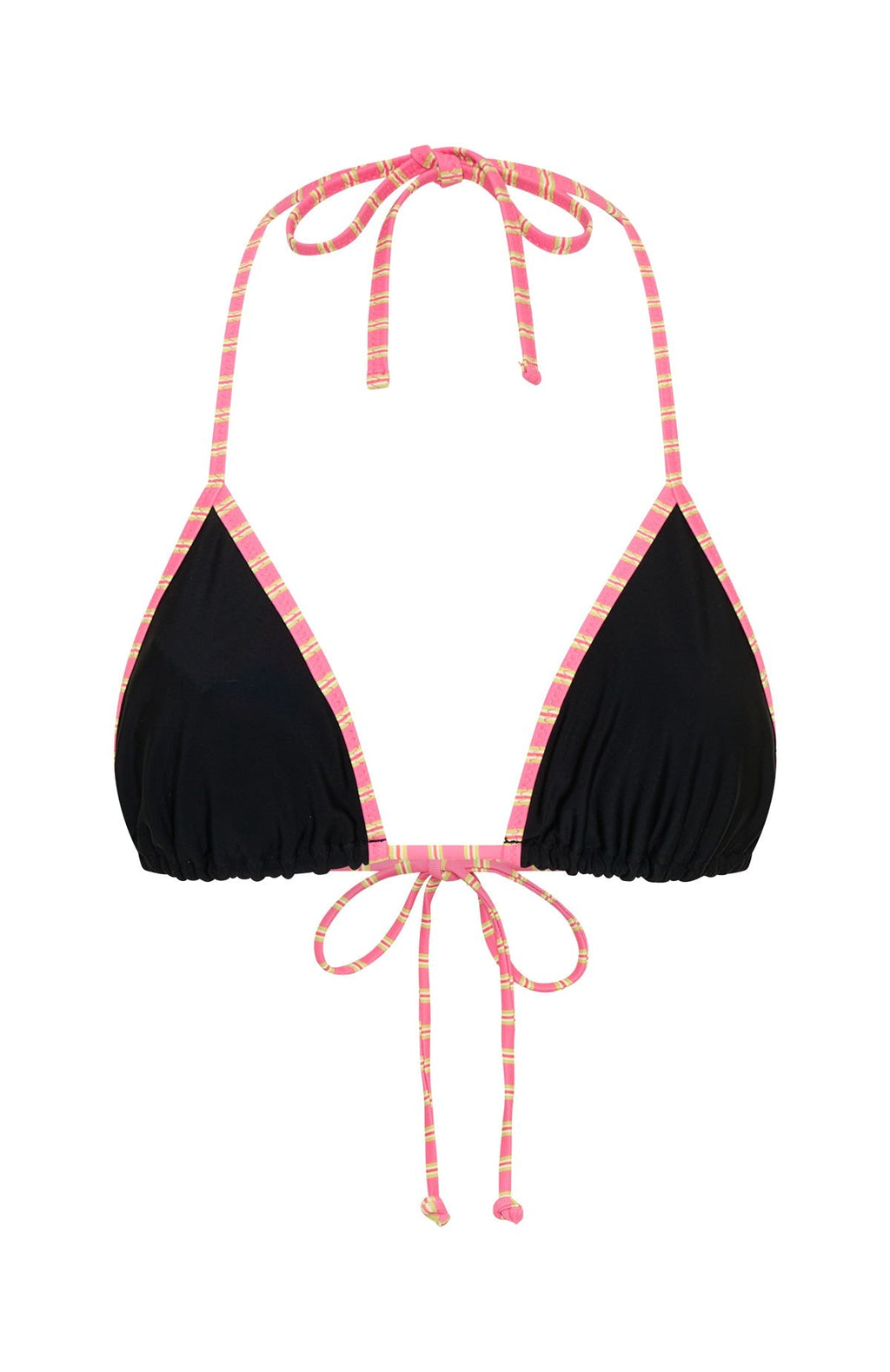 White Fox Marissa Bikini Top Liquorice