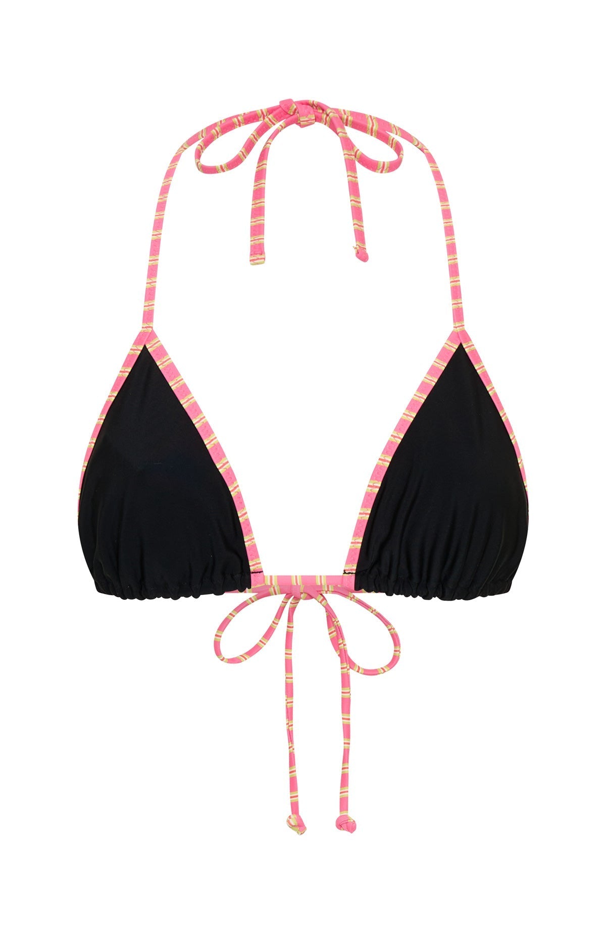 White Fox Marissa Bikini Top Liquorice