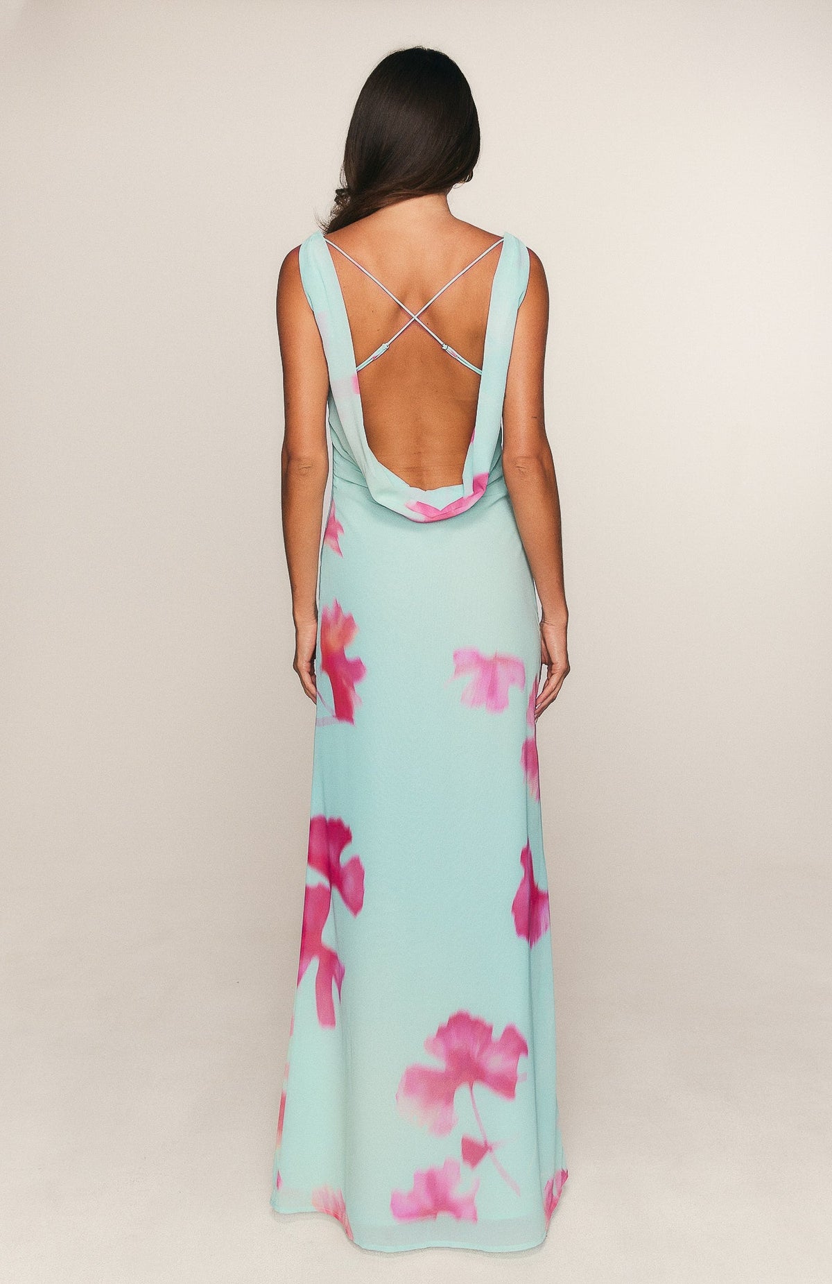 White Fox Twilight Toast Maxi Dress Amalfi Muse