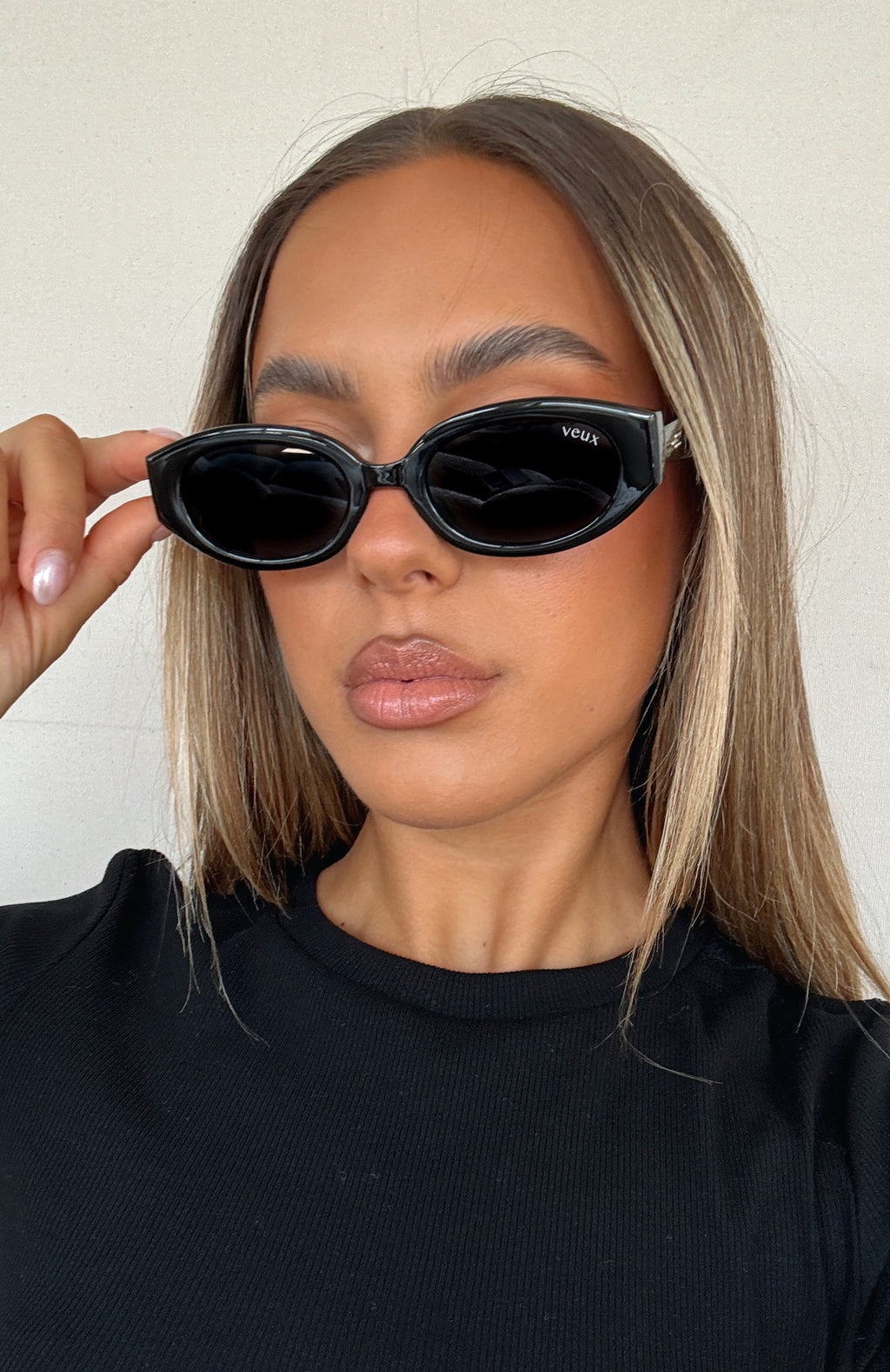 White Fox Ziki Sunglasses Black