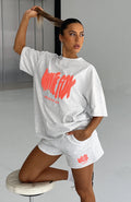 White Fox Archive 6.0 Oversized Tee Cloudburst