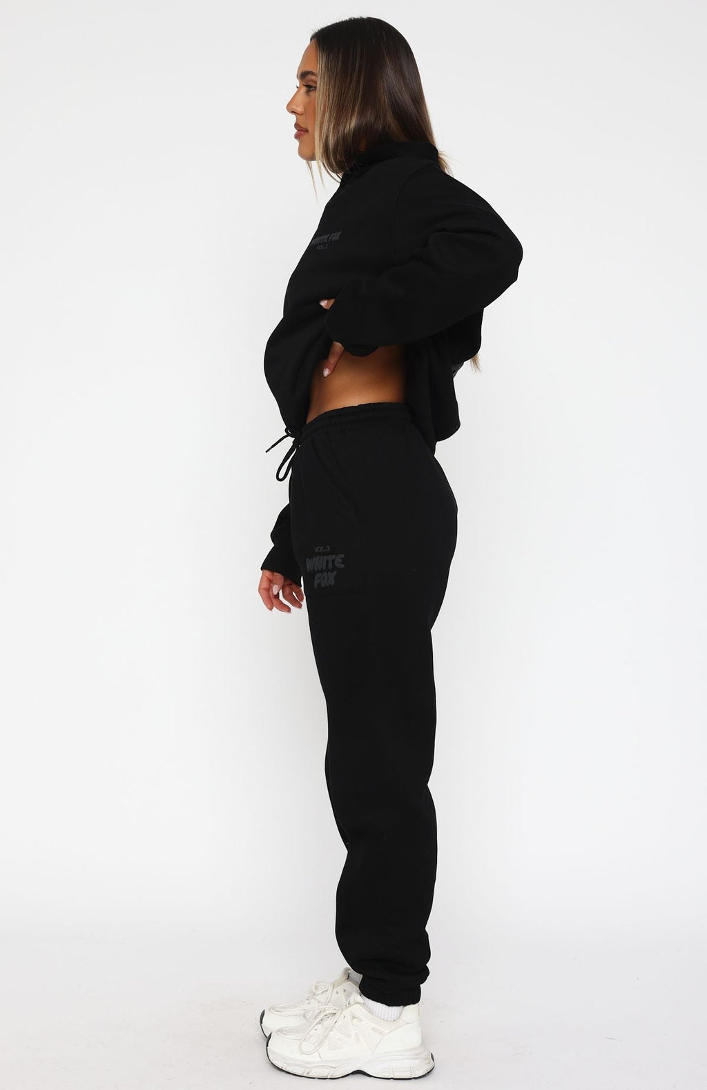 White Fox Offstage Sweatpants Onyx