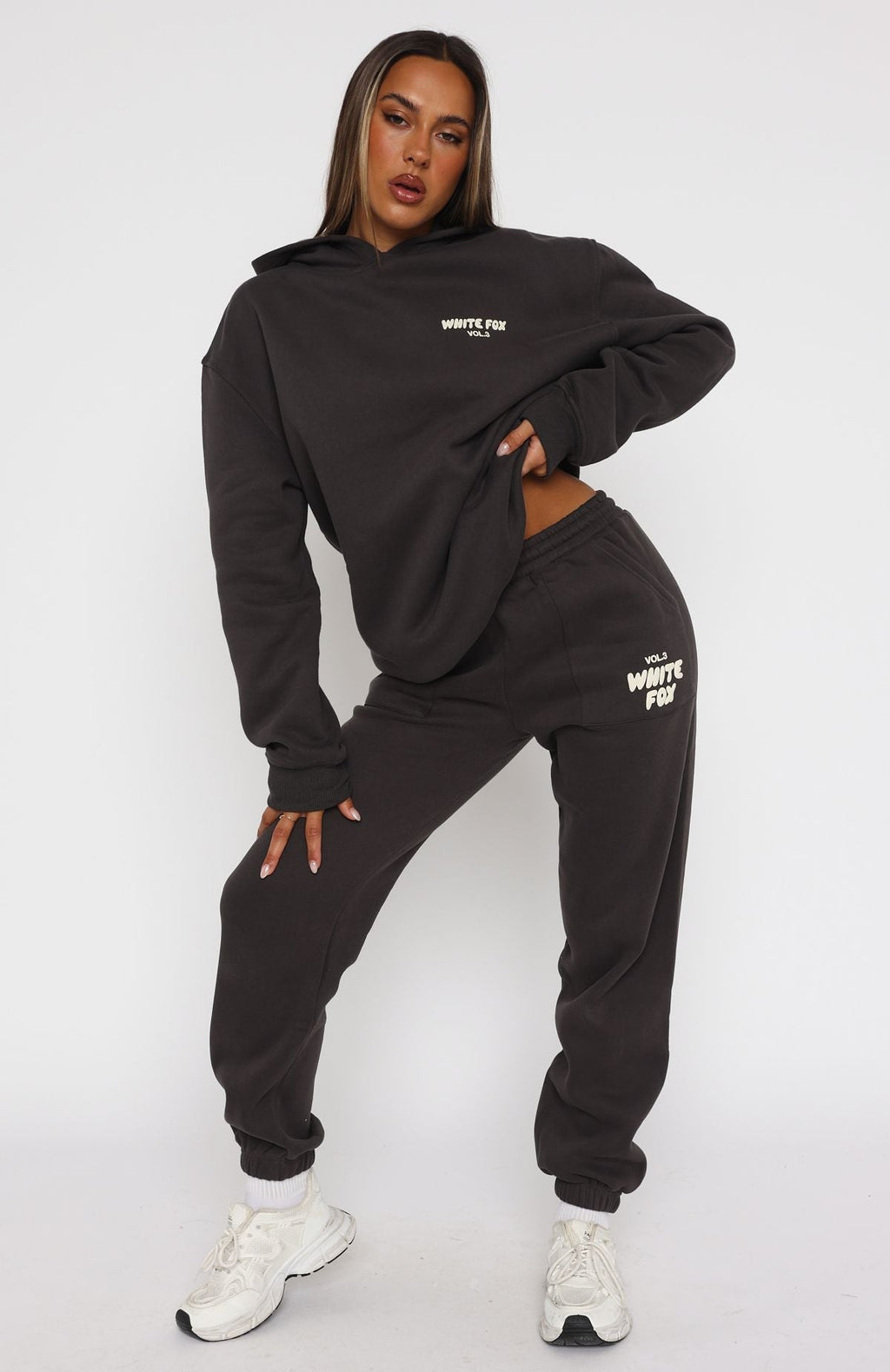White Fox Offstage Sweatpants Shadow