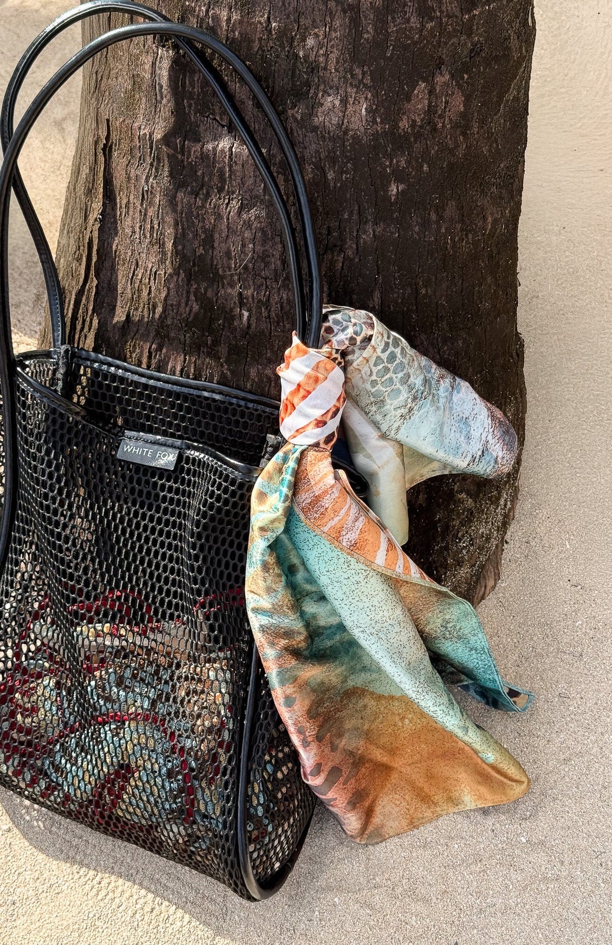 White Fox Wild Ones Scarf Saltwater