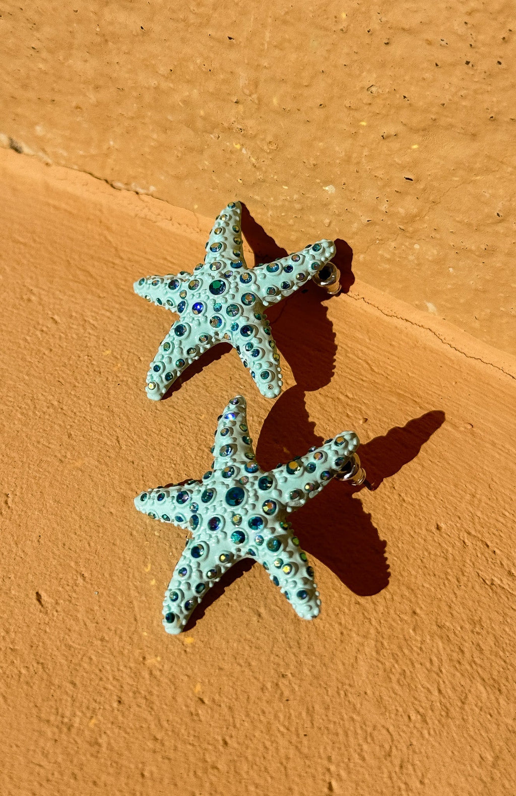 White Fox Aminah Earrings Blue