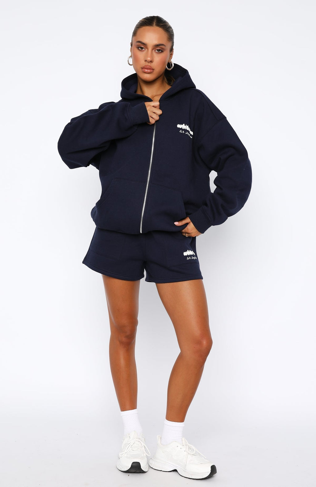 White Fox Era 8 Lounge Shorts Nautical