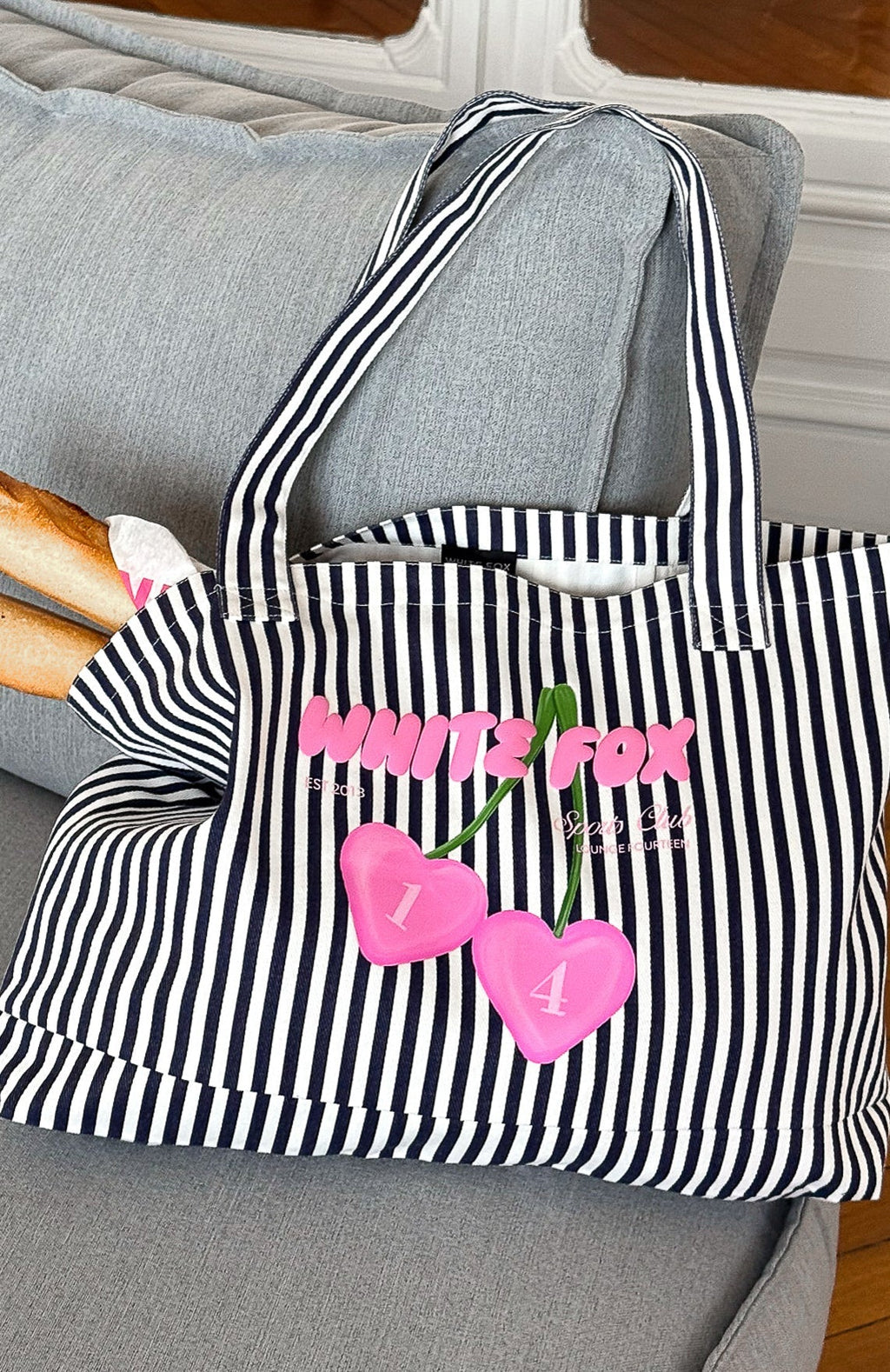 White Fox Club 14 Trinity Tote Bag Navy
