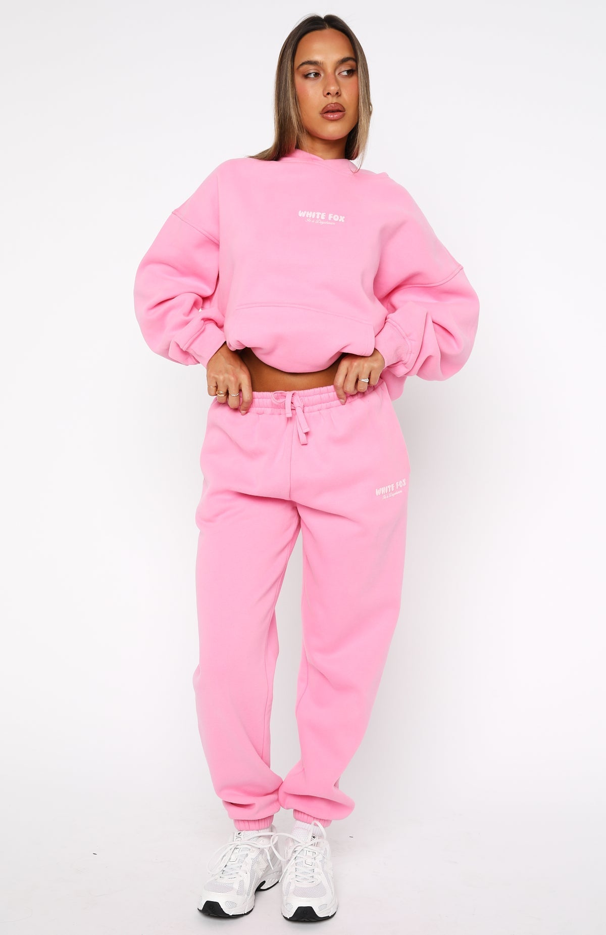 White Fox Daydreamers Nadia Sweatpants Bubblegum