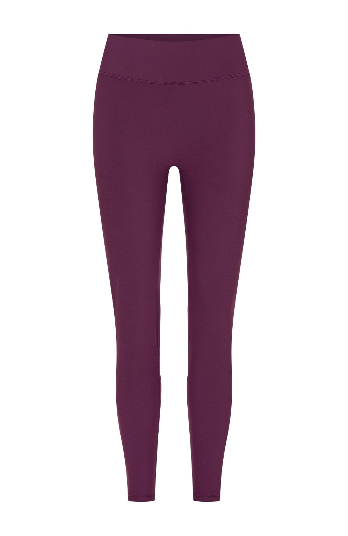 White Fox Go Getter High Waisted Leggings Plum