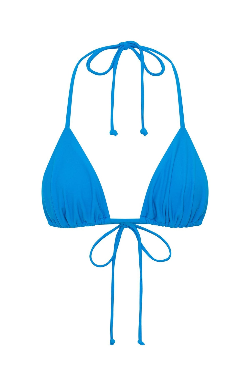 White Fox Golden Hour Bikini Top Azure Blue