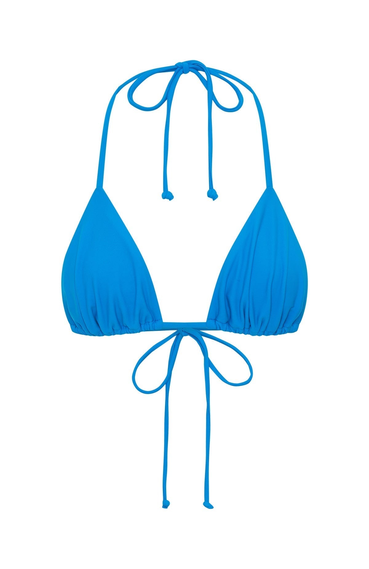 White Fox Golden Hour Bikini Top Azure Blue
