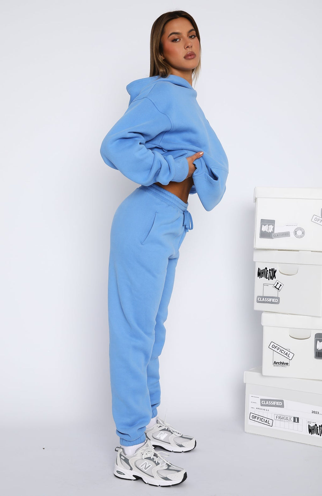 White Fox Archive 6.0 Sweatpants Blueberry