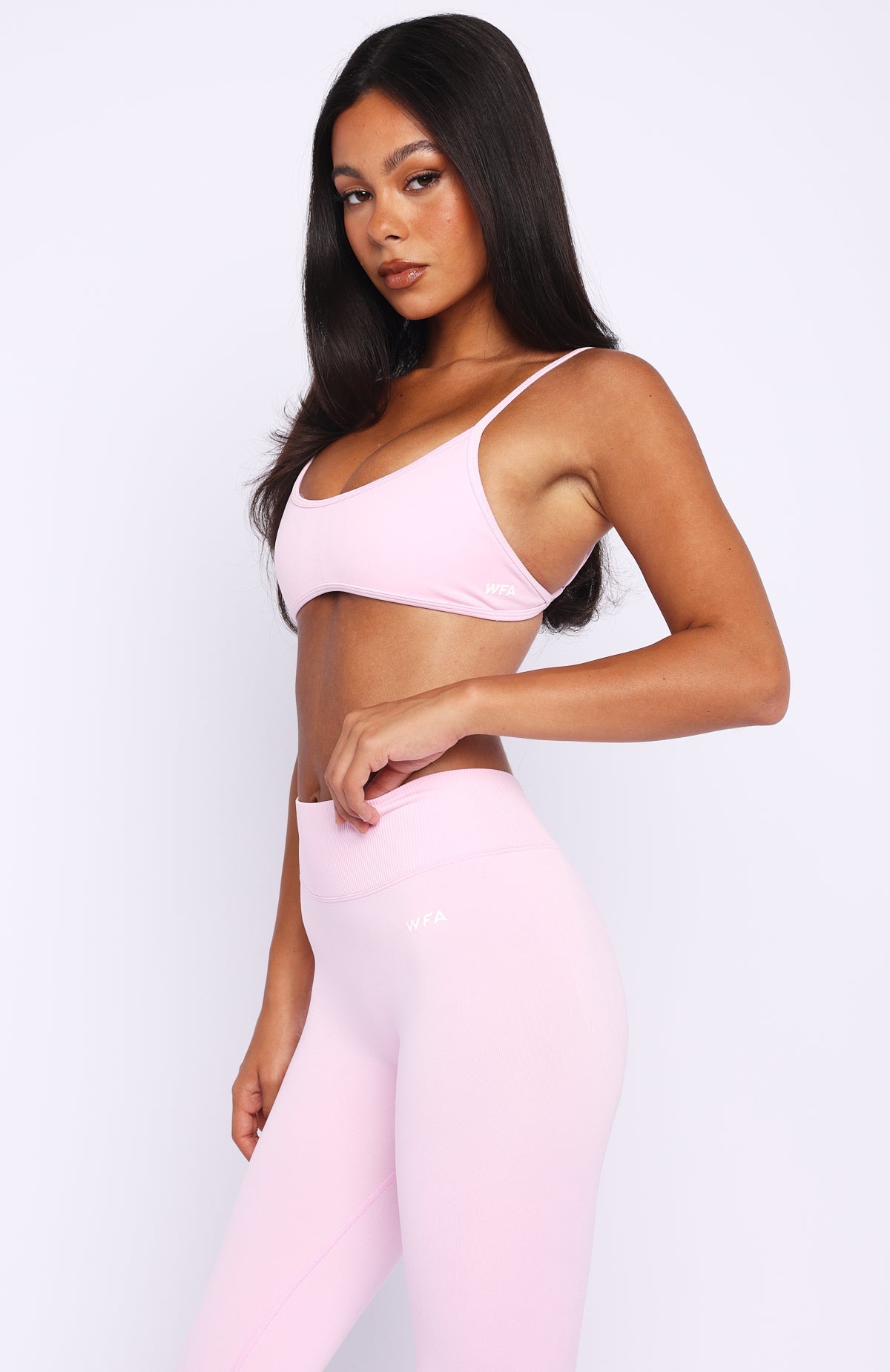 White Fox Swing Seamless Sports Bra Marshmallow