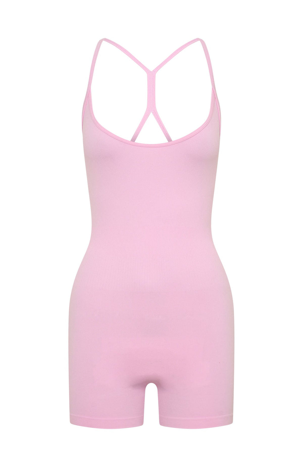 White Fox Soar Seamless Playsuit Marshmallow
