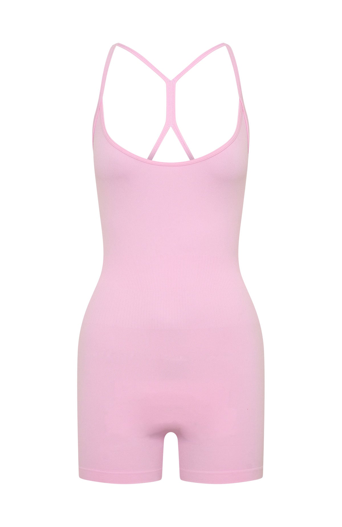 White Fox Soar Seamless Playsuit Marshmallow