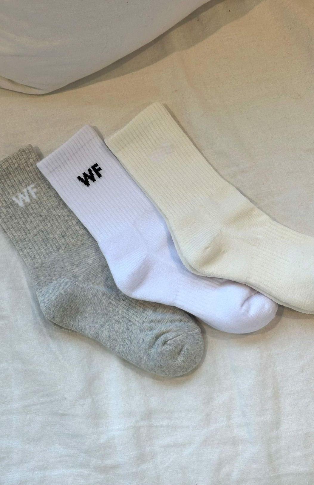 White Fox My Peace Socks Set White/Cream/Oatmeal